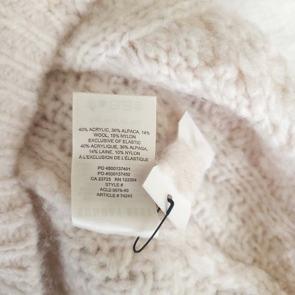 NWOT Aritzia Sunday Best Melly Cable Knit Sweater - Picture 13 of 17